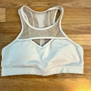 BuffBunny - large white sports bra